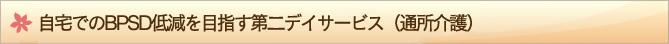 認知症ケア特化デイサービス（認知症対応型通所介護）